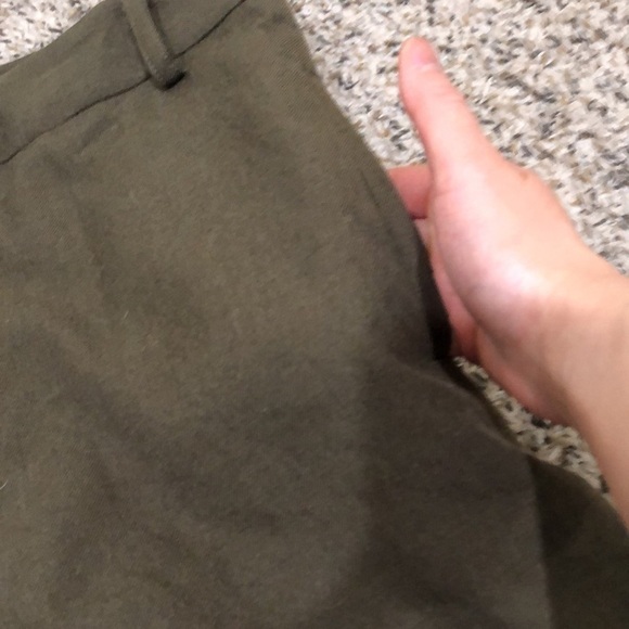 Sayakdavis Pants Size 2 Olive Green High Rise Trousers - Picture 3 of 9